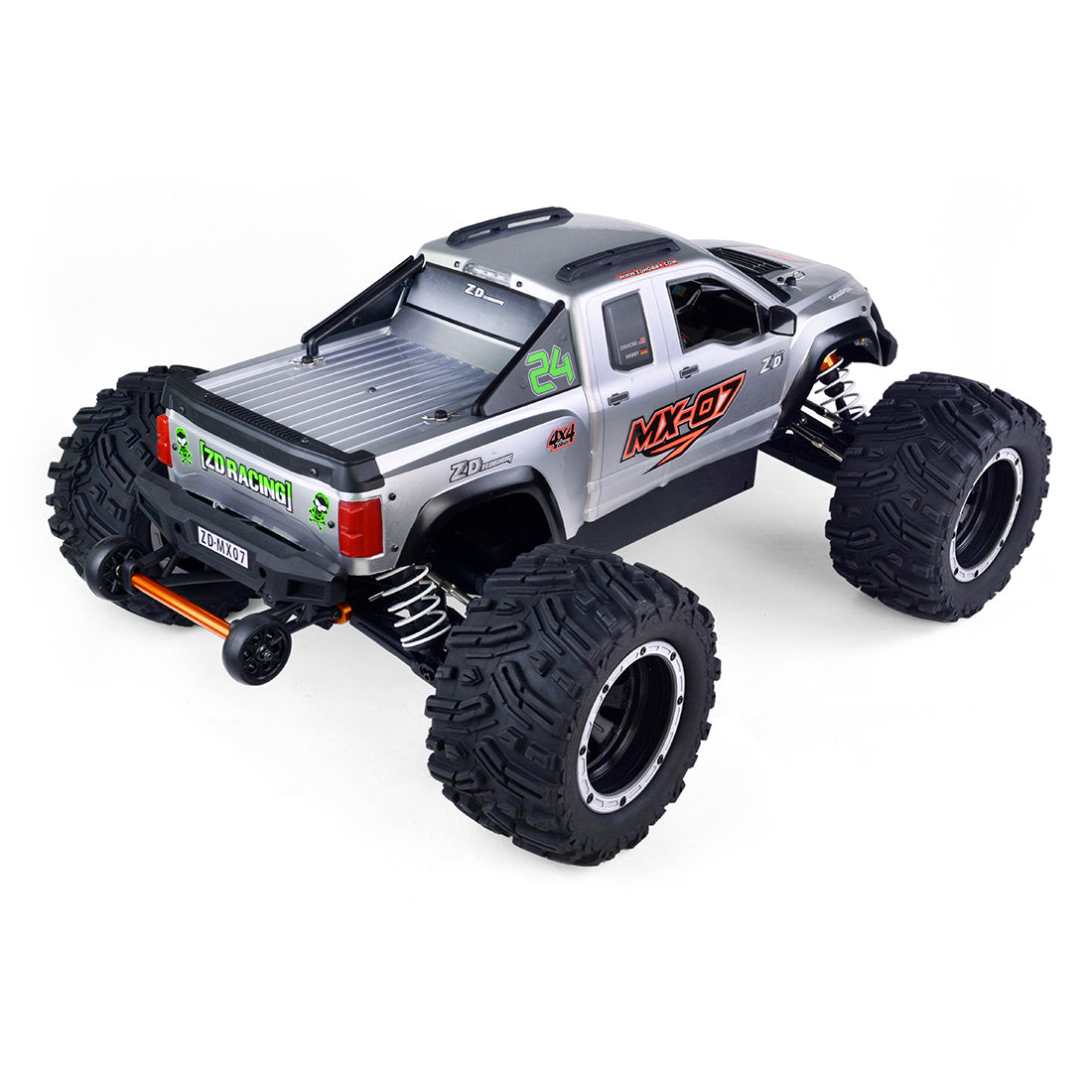 ZD Racing MX-07 1/7 2.4G 4WD RC Monster Remote Control Off-road Car - RTR Version