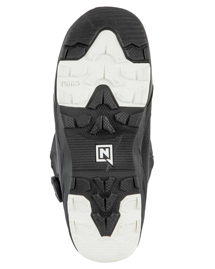 Nitro Club BOA Snowboard Boots - Black/White - 2023