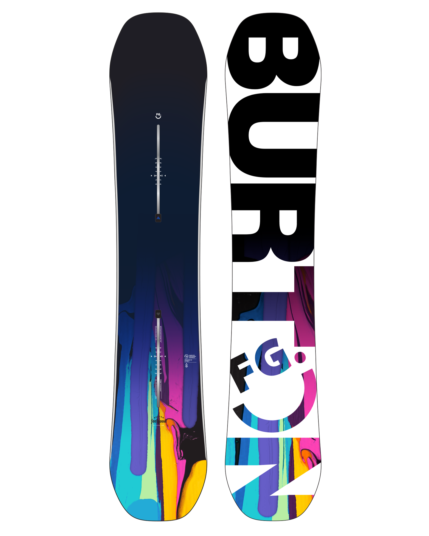 Burton Feelgood Women's Snowboard - Multi - 2024