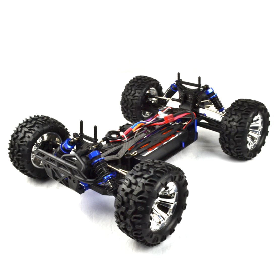 VRX RH1013PR 1/10 Scale 4WD Electric Brushless Monster Turck 2.4G High Speed RC Car with 60A ESC and 3650 Motor - RTR Version