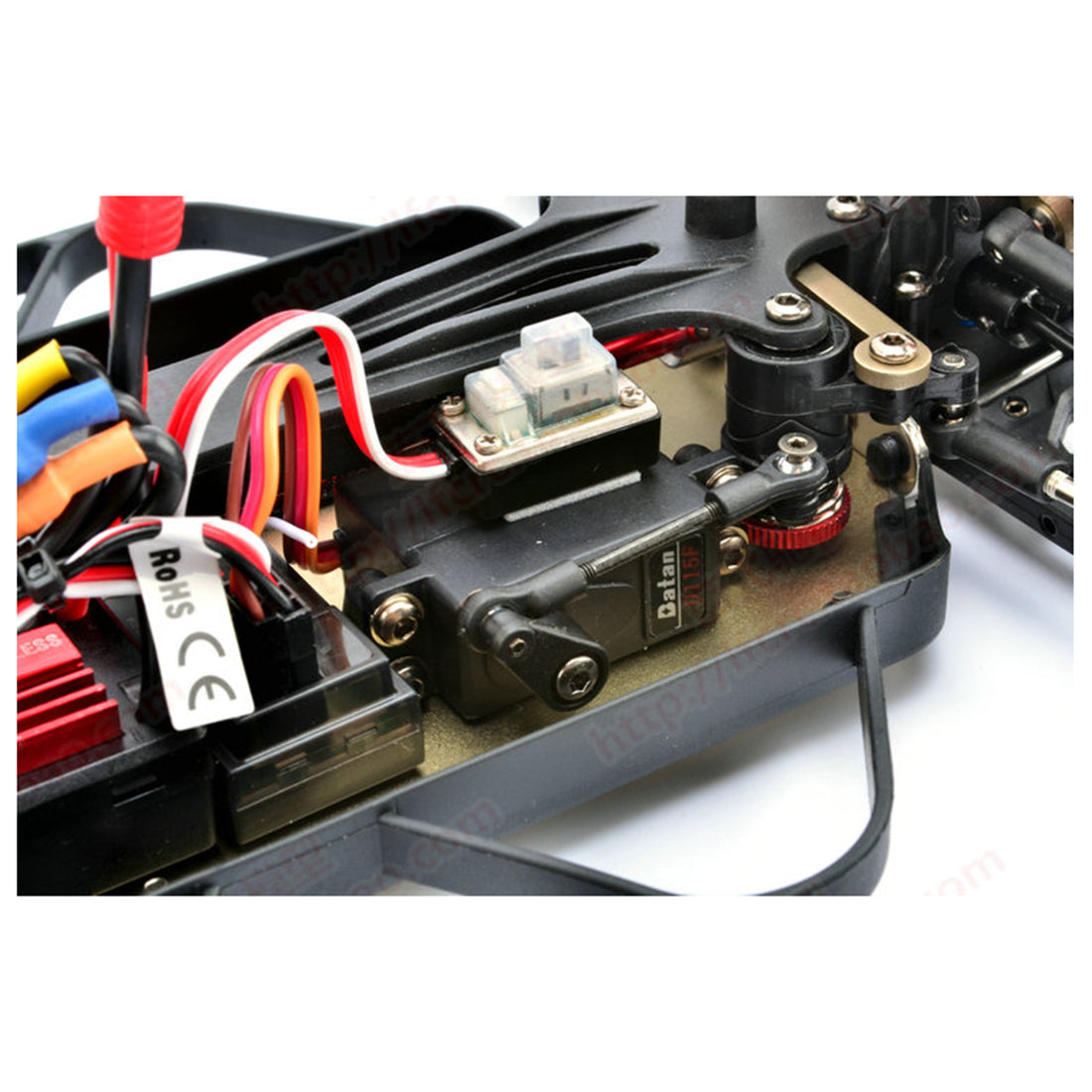 LC Racing EMB-SCH 1:14 2.4G 50+KM/H 4WD Brushless RC Car RC Off-road Short Truck - RTR