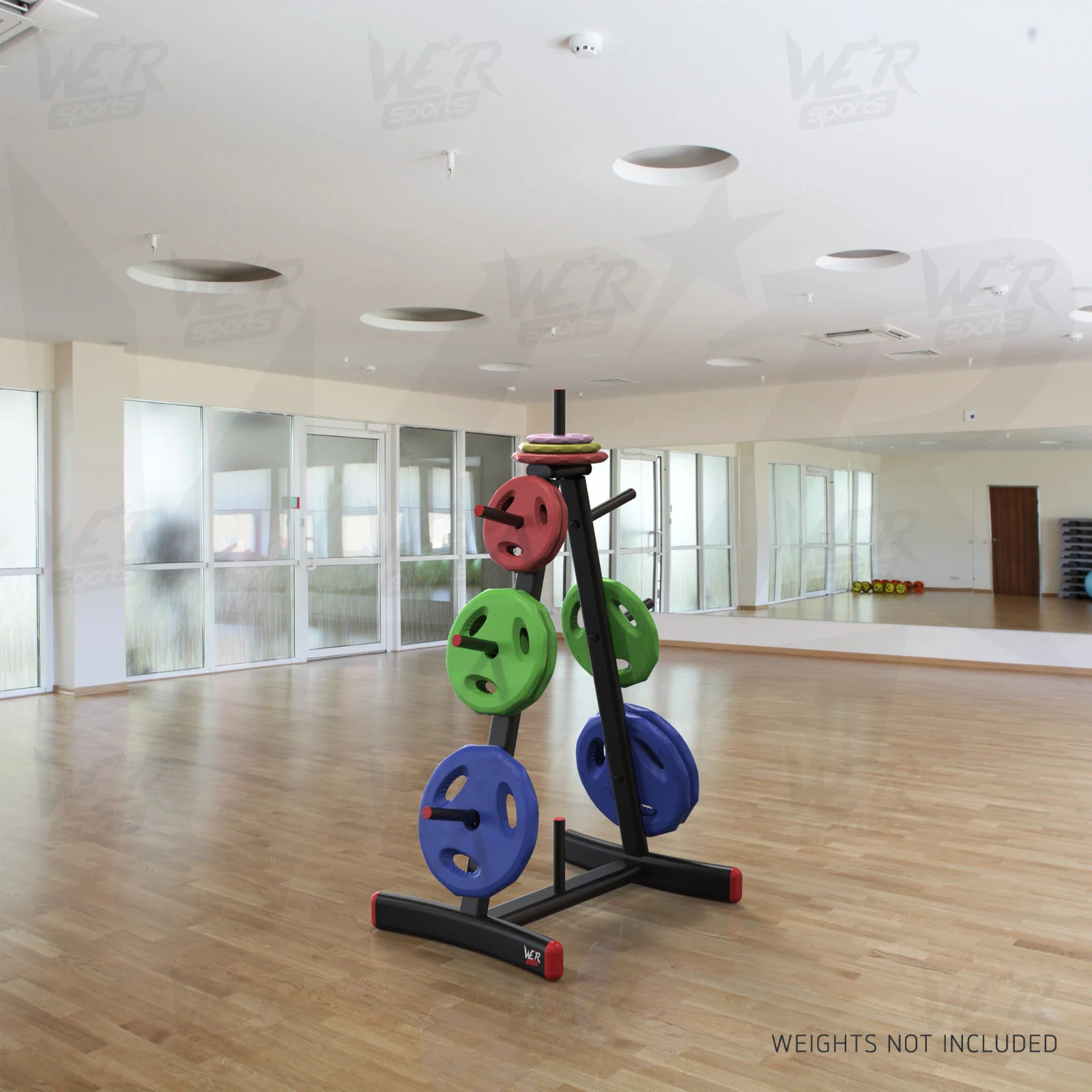 Standard Weight Plate Tree Rack Stand Storage For 1