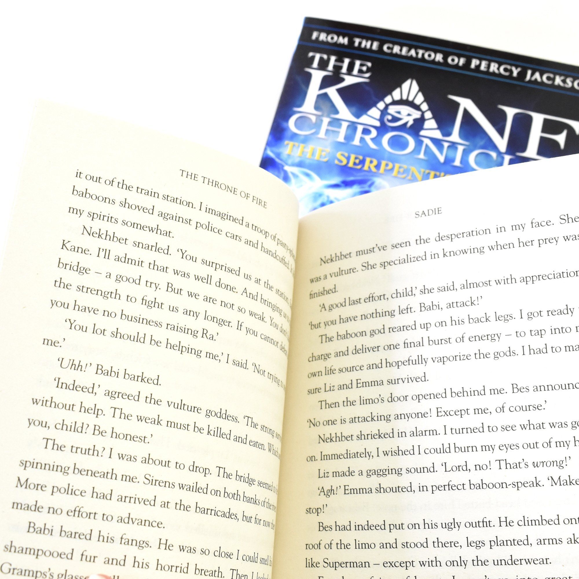 The Kane Chronicles 3 Books Collection By Rick Riordan - Ages 9-14 - Paperback