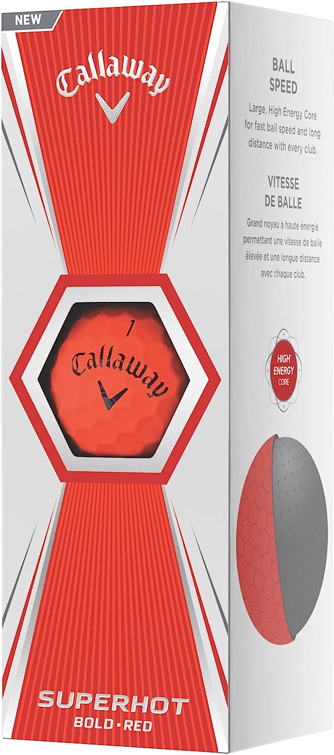 Golf 2020 Superhot Bold Matte Golf Balls