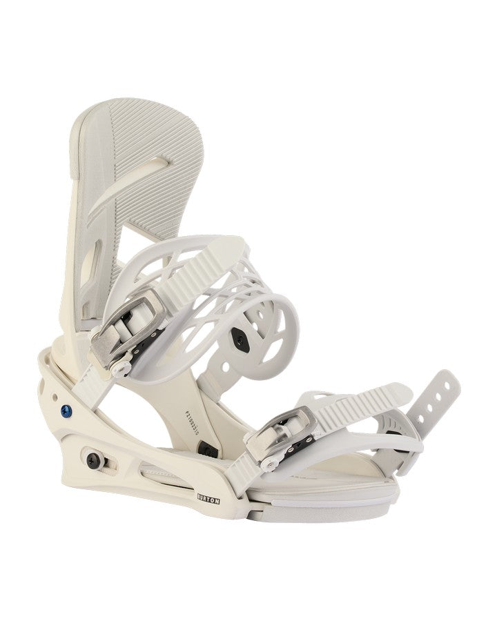 Burton Men's Mission Re:Flex Snowboard Bindings - Stout White