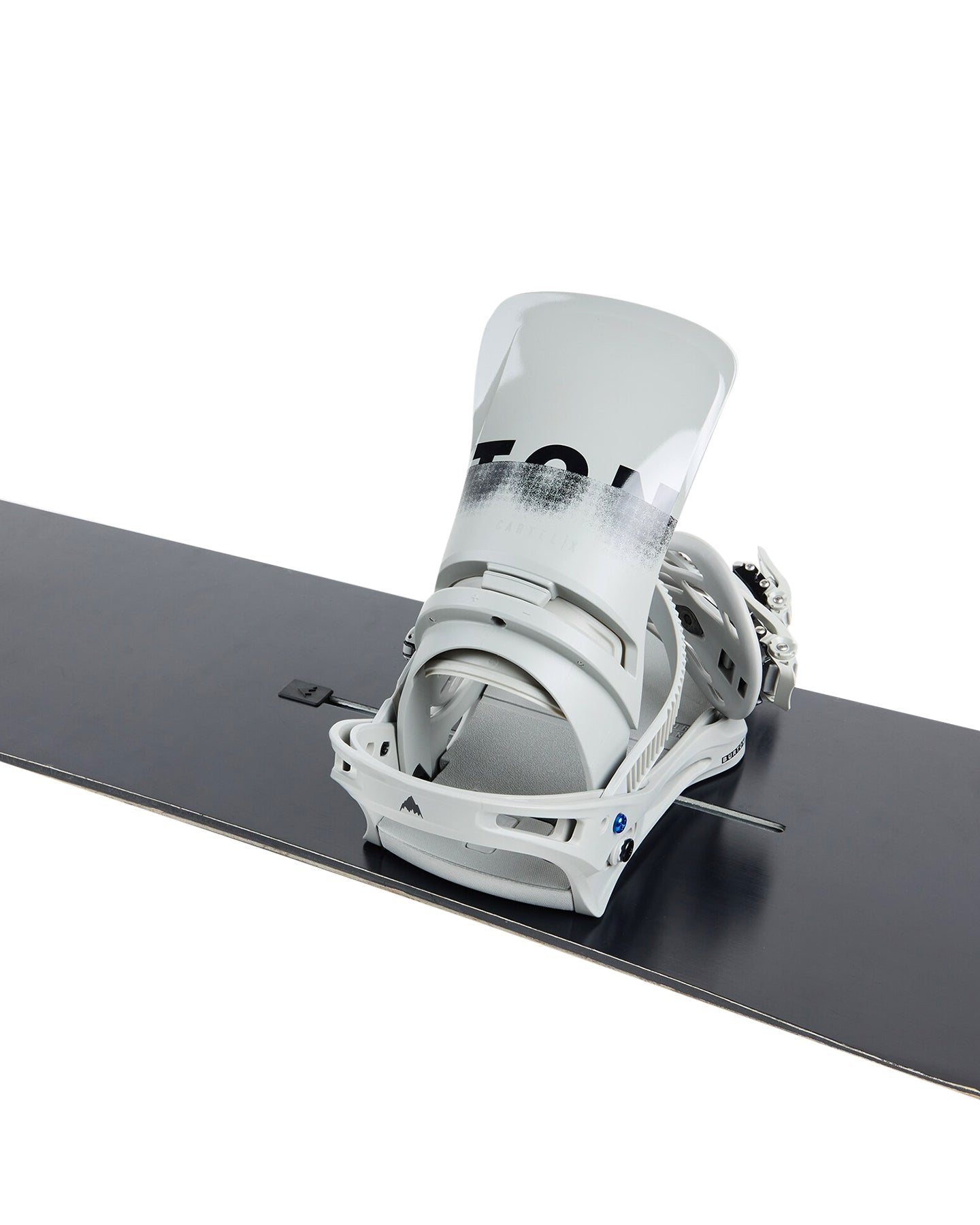 Burton Men's Cartel X Re:Flex Snowboard Bindings - Gray / Logo - 2024