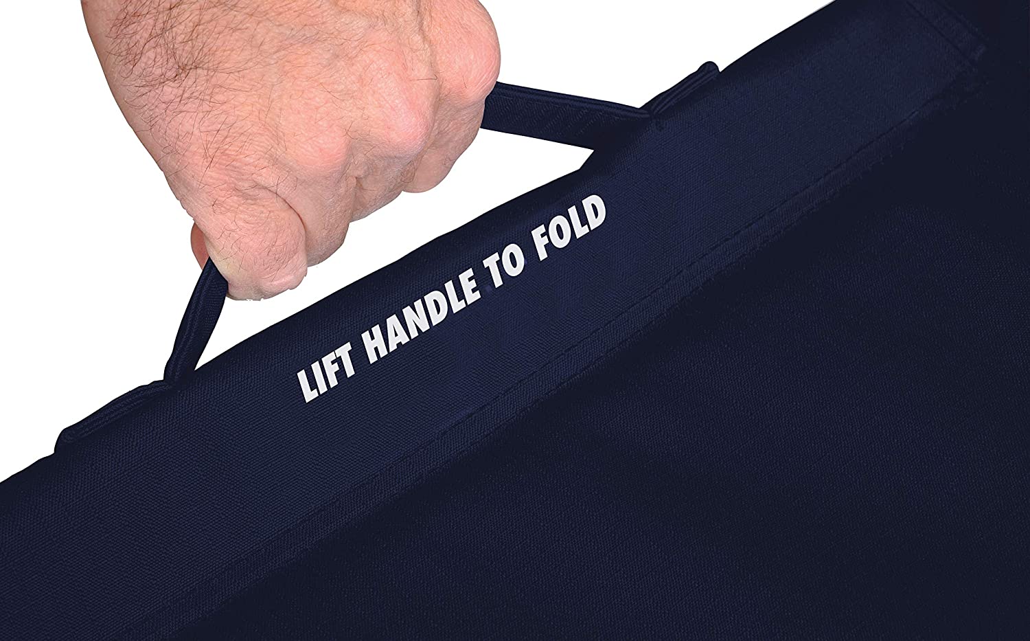 Outdoor Freestyle Rocker Portable Rocking Chair & Outdoor Camping Chair, ergonomic Nylon, Indigo Blue