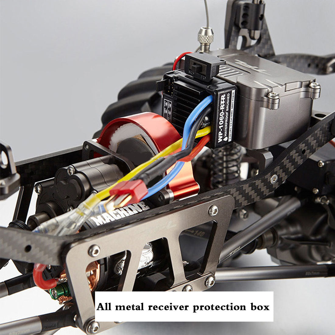 TFL C1610 1/10 4WD RC Electric Monster Truck Simulation Straight Bridge Vehicle (without Electronic Equipment)