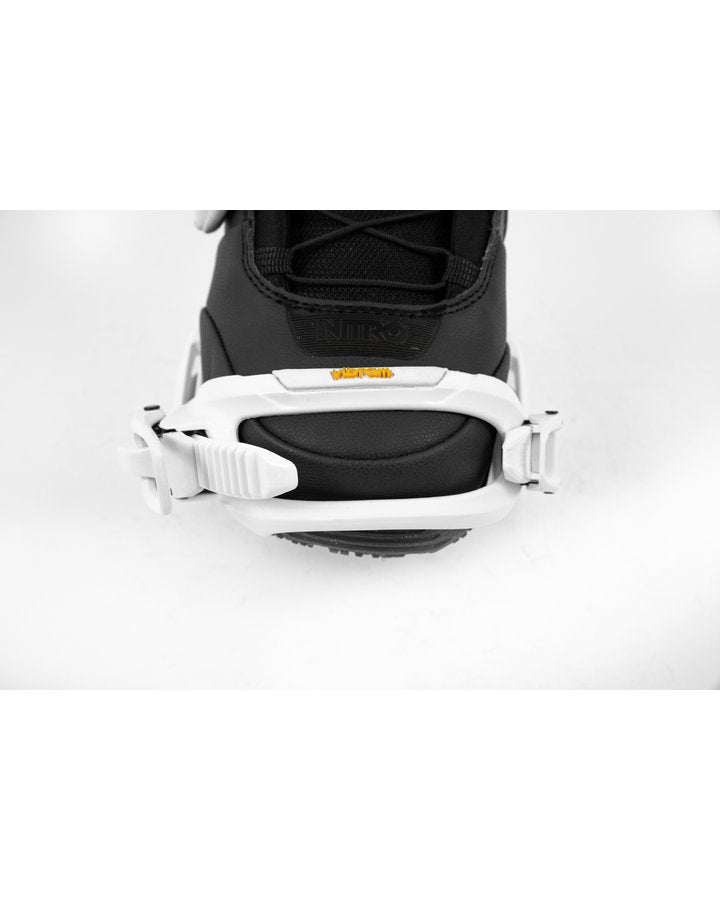 Nitro Team Pro Snowboard Bindings - White Shadow - 2023