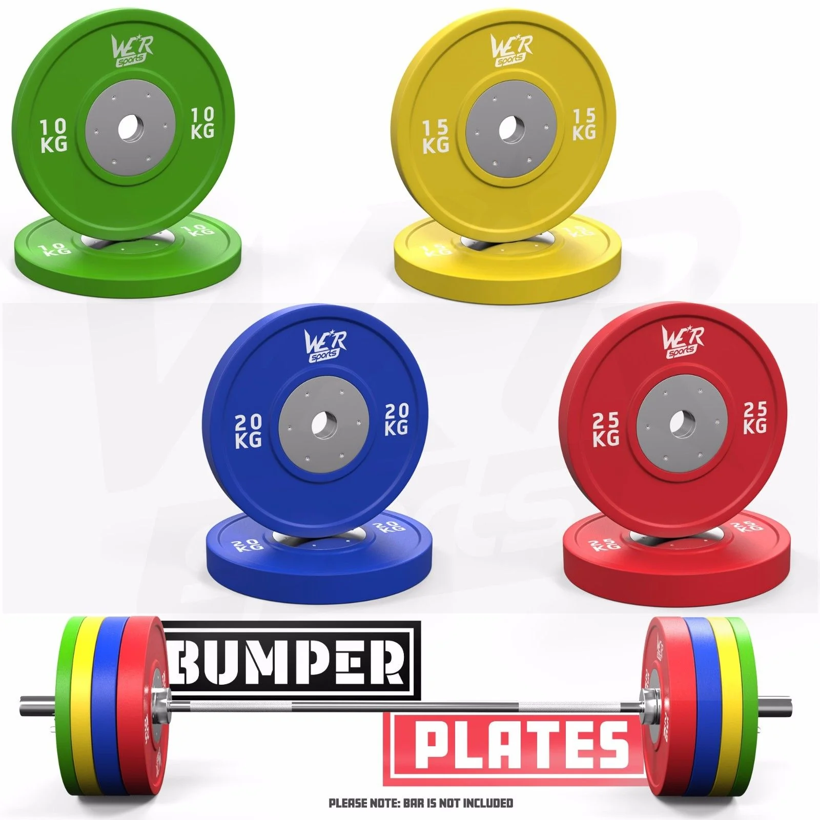 Olympic Bumper Plates Pair