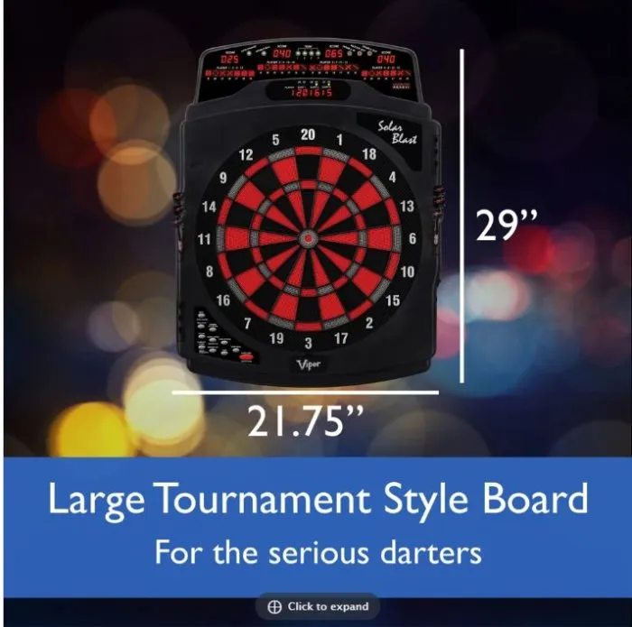 Viper Solar Blast Electronic Dartboard