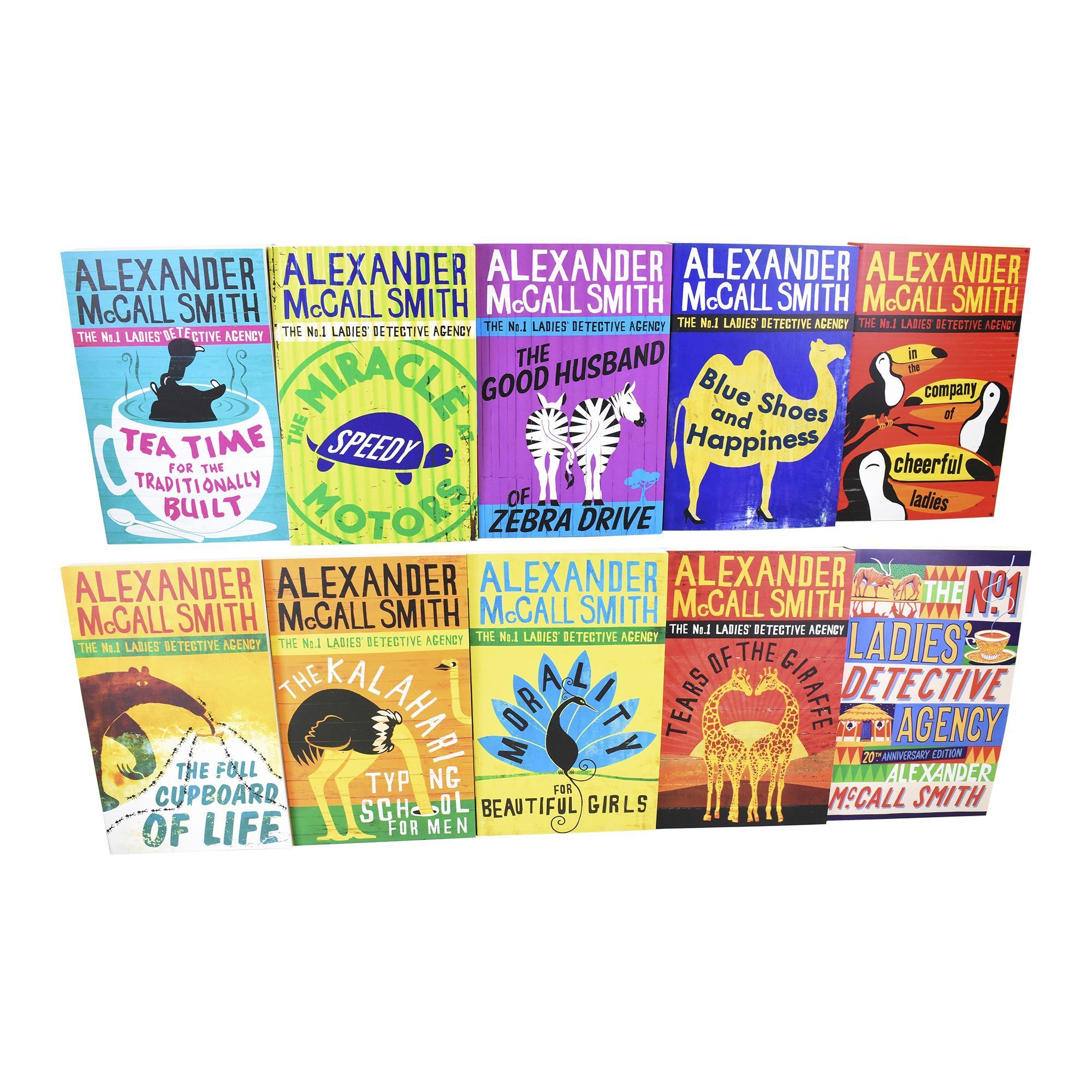 The No. 1 Ladies' Detective Agency by Alexander McCall Smith: Books 1-10 Box Set - Fiction - Paperback