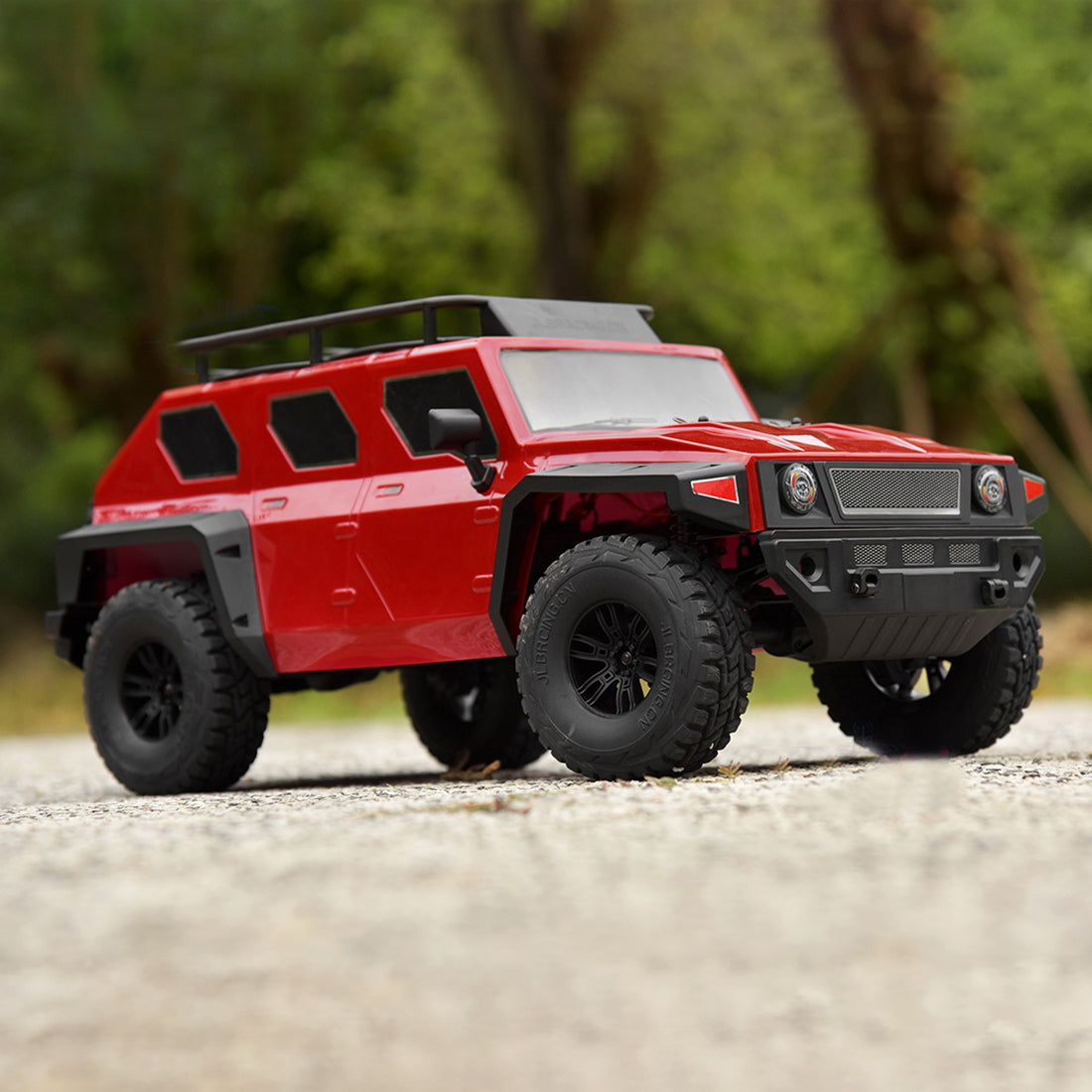 JLB Racing 1/8 4WD RC Crawler Brushed Waterproof Remote Control Car Vehicle Upgrade Version - RTR