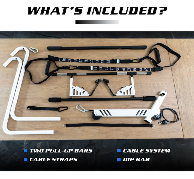 THE DOORWAY GYM: A FULL GYM IN YOUR DOORWAY 💪