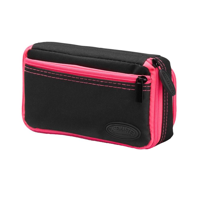 Casemaster Plazma Plus Dart Case Black with Pink Trim and Phone Pocket