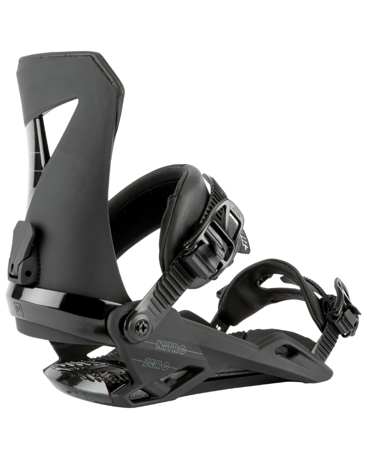Nitro Zero Snowboard Bindings - Ultra Black - 2023