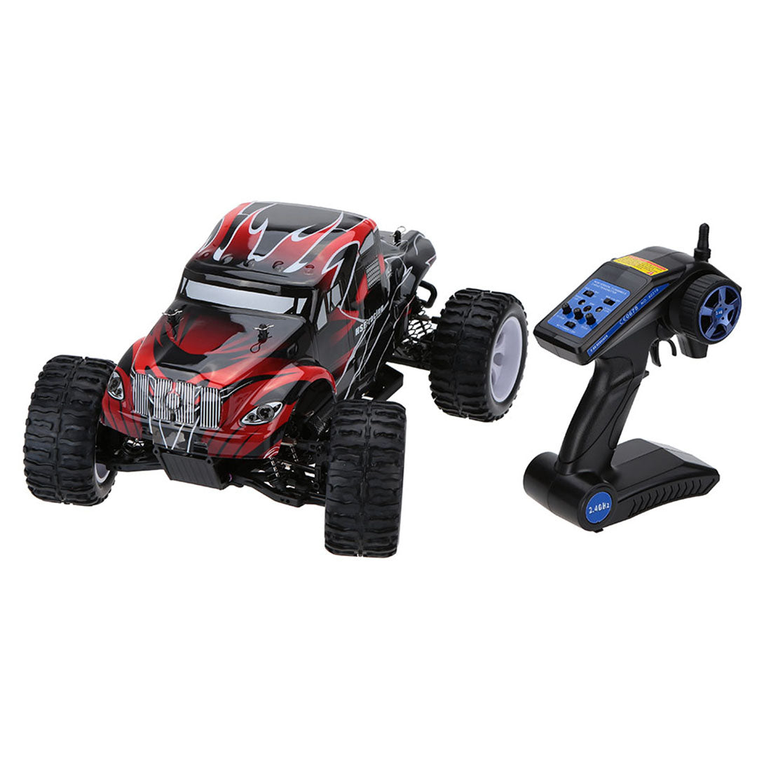 HSP 94111 1:10 4WD Electric Brushed Monster Truck 2.4G Wireless RC Model Car- Car Shell in Random Color