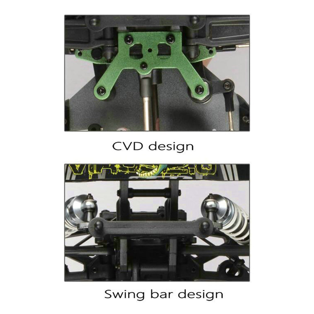 FS Racing 31348PRO 1:18 2.4G RC Car 4WD Gasoline Powered High Speed Off-road Vehicle with 25CXP Nitro Engine -RTR