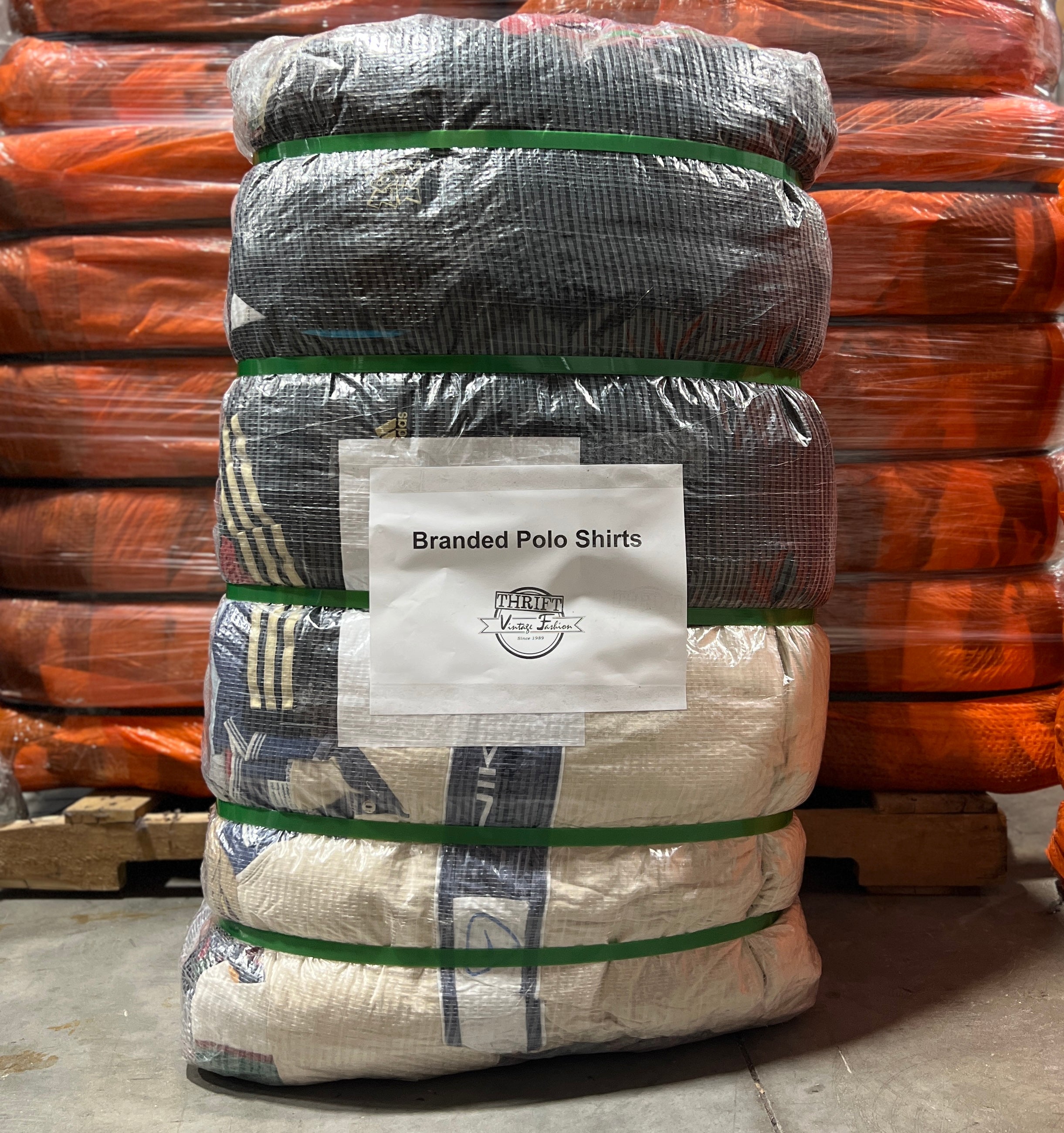 100lb   Polo Shirts Bale