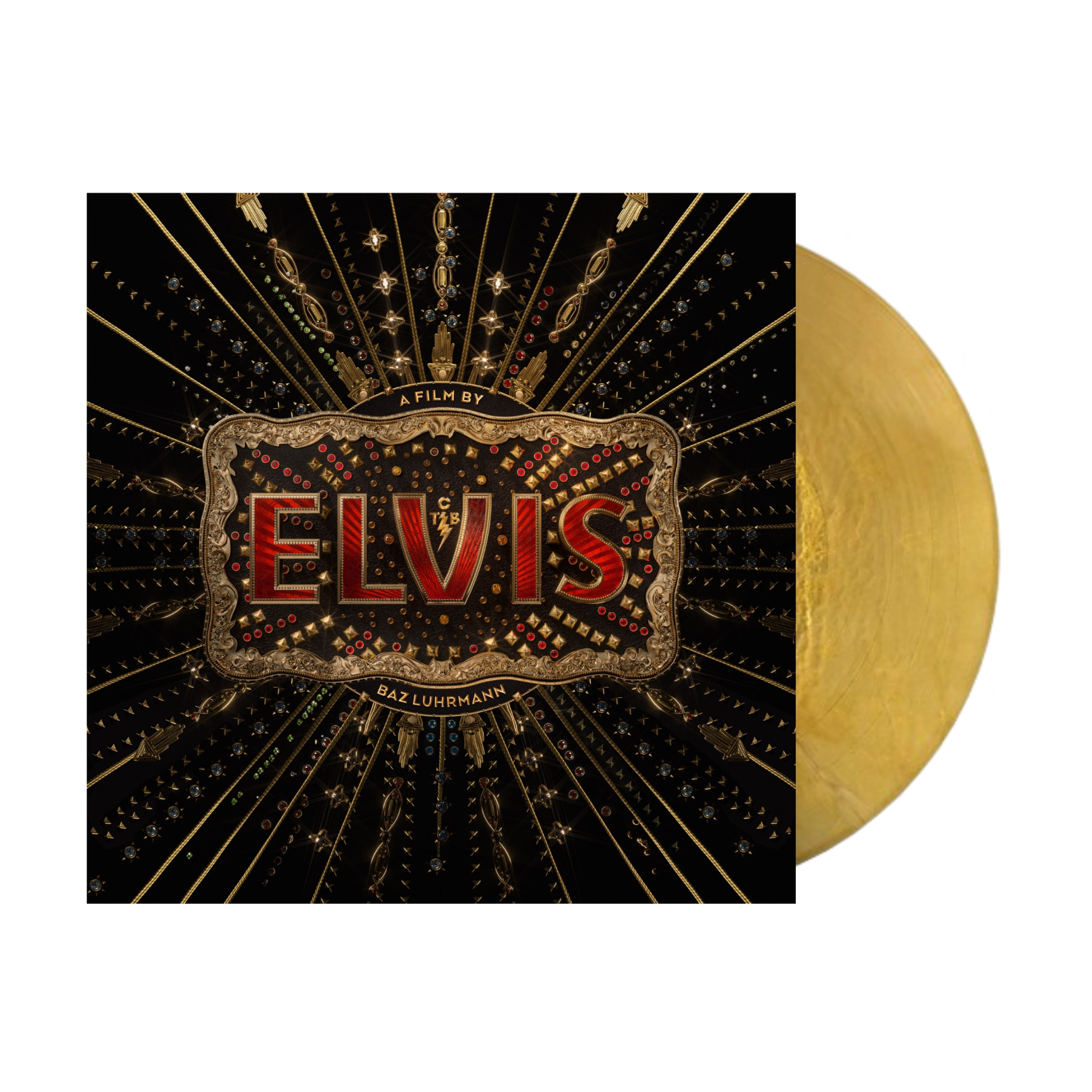 Elvis Original Motion Picture Soundtrack Exclusive Limited Edition Gold Color Vinyl LP Record