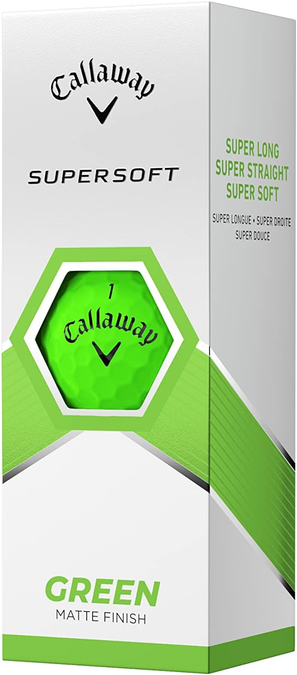Golf 2023 Supersoft Golf Balls (One Dozen)