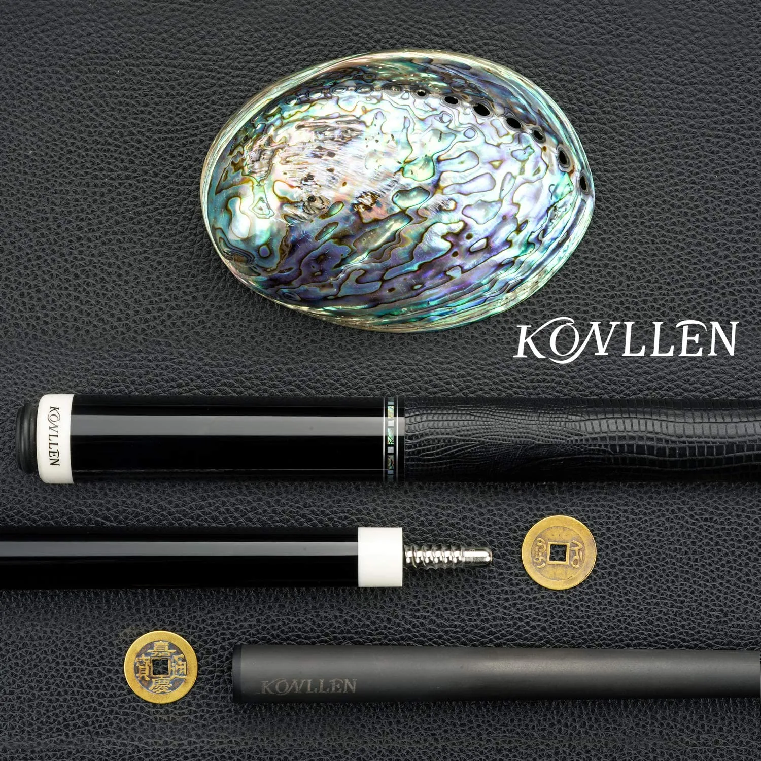 Carbon Fiber Pool Cue Stick Handmade Inlay Cue