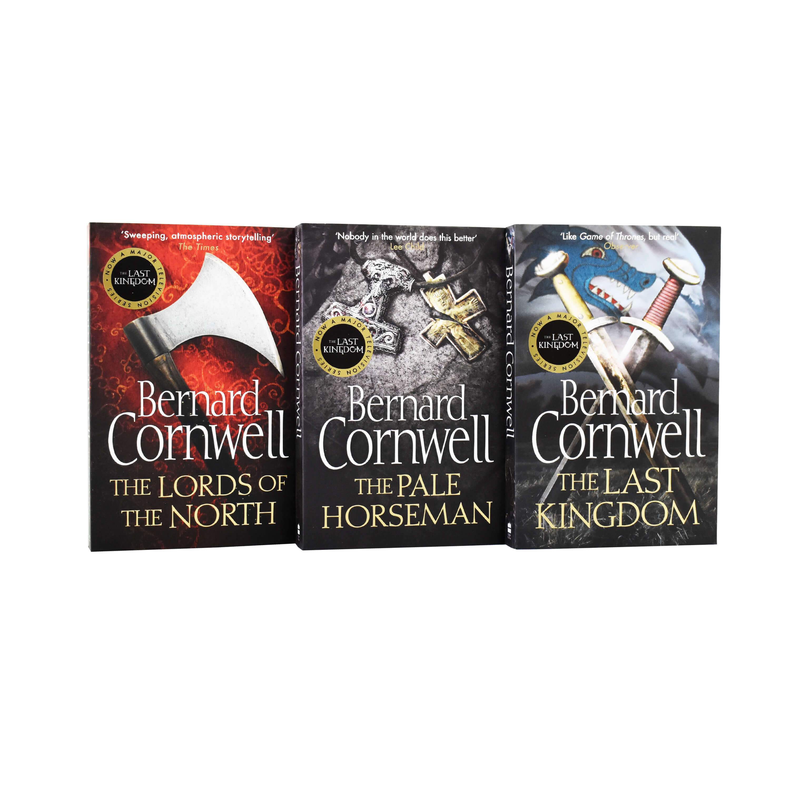 The Last Kingdom by Bernard Cornwell: Books 1-3 Collection 3 Book Set - Adult - Paperback