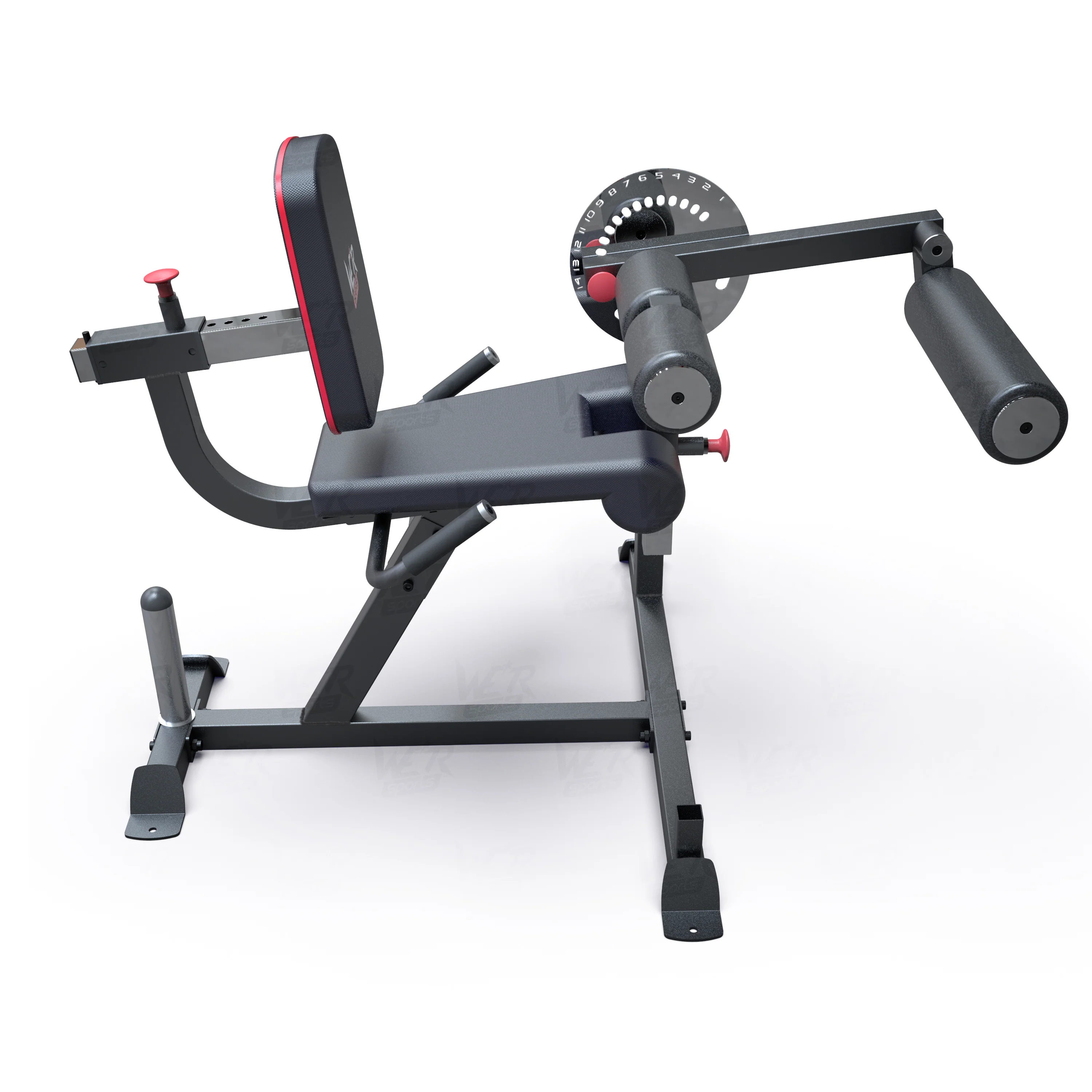 VenomXtreme Commercial Seated Leg Curl Machine