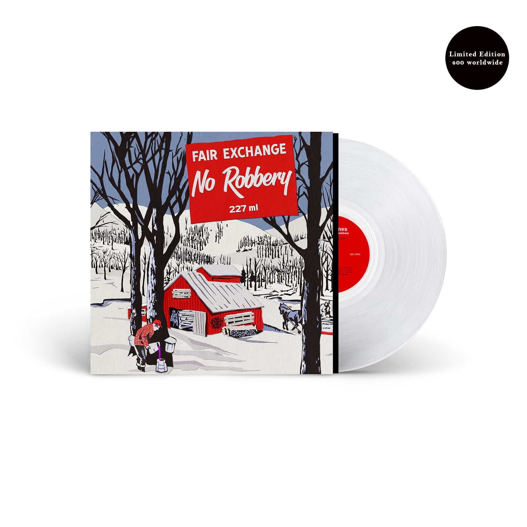Boldy James - Fair Exchange Exclusive Limited Edition Milky Clear Vinyl LP