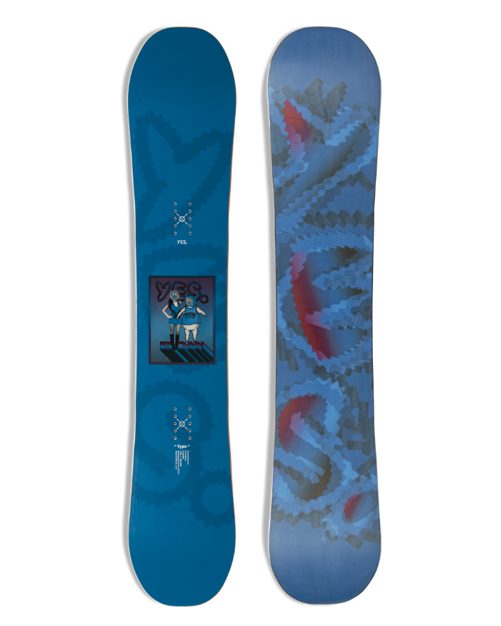 YES Typo Snowboard - 2024