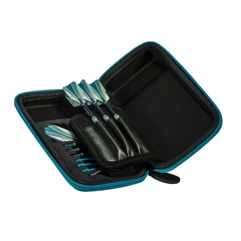 Casemaster Sport Dart Case With Blue Zipper
