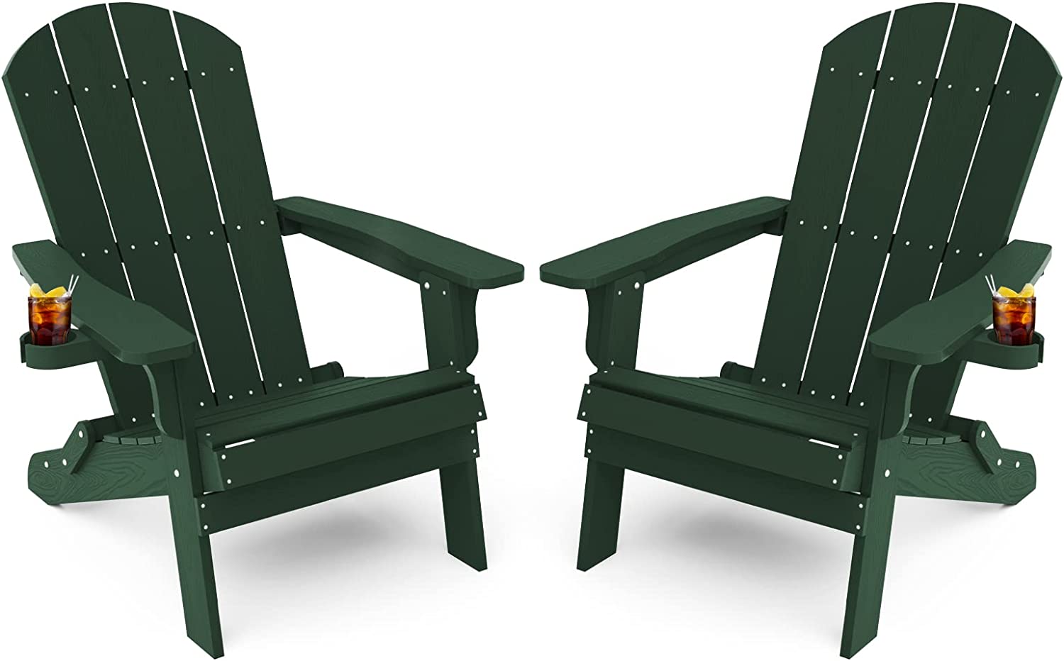 Adirondack Chair ,Patio Chairs 5 Steps Easy Installation,Widely Used in Outdoor, Fire Pit, Deck, Outside, Garden, Campfire Chairs