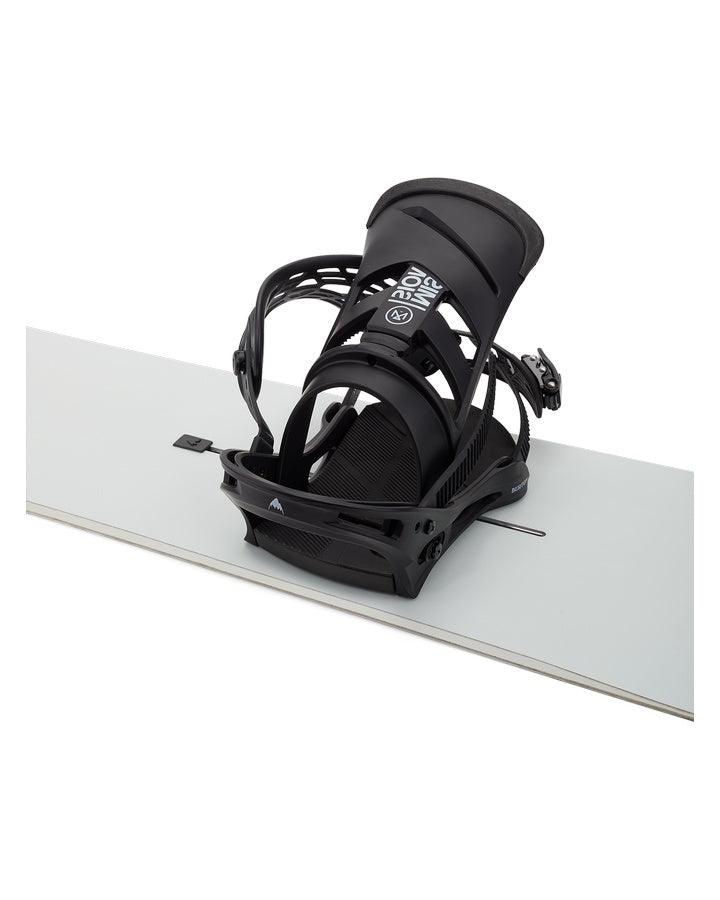 Burton Men's Mission Re:Flex Snowboard Bindings - Black