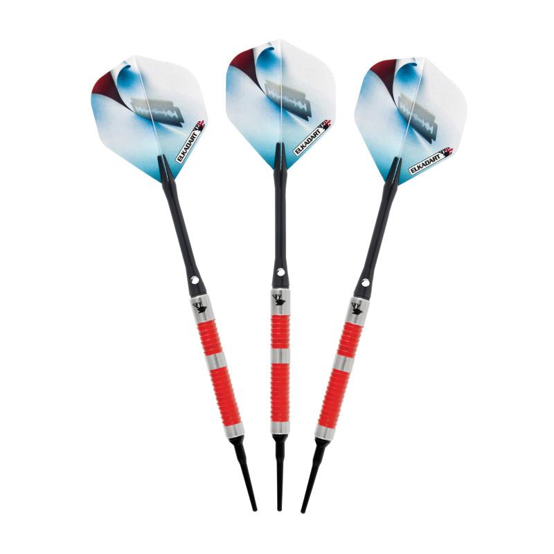 Elkadart Razor 80% Tungsten Soft Tip Darts #1 Barrel Style 18 Grams
