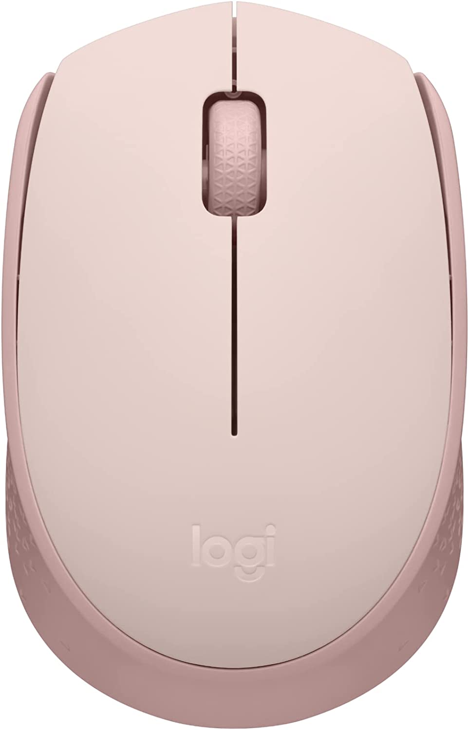 Logitech M170 Wireless Mouse for PC, Mac, Laptop, 2.4 GHz with USB Mini Receiver, Optical Tracking, 12-Months Battery Life, Ambidextrous - Blue Grey