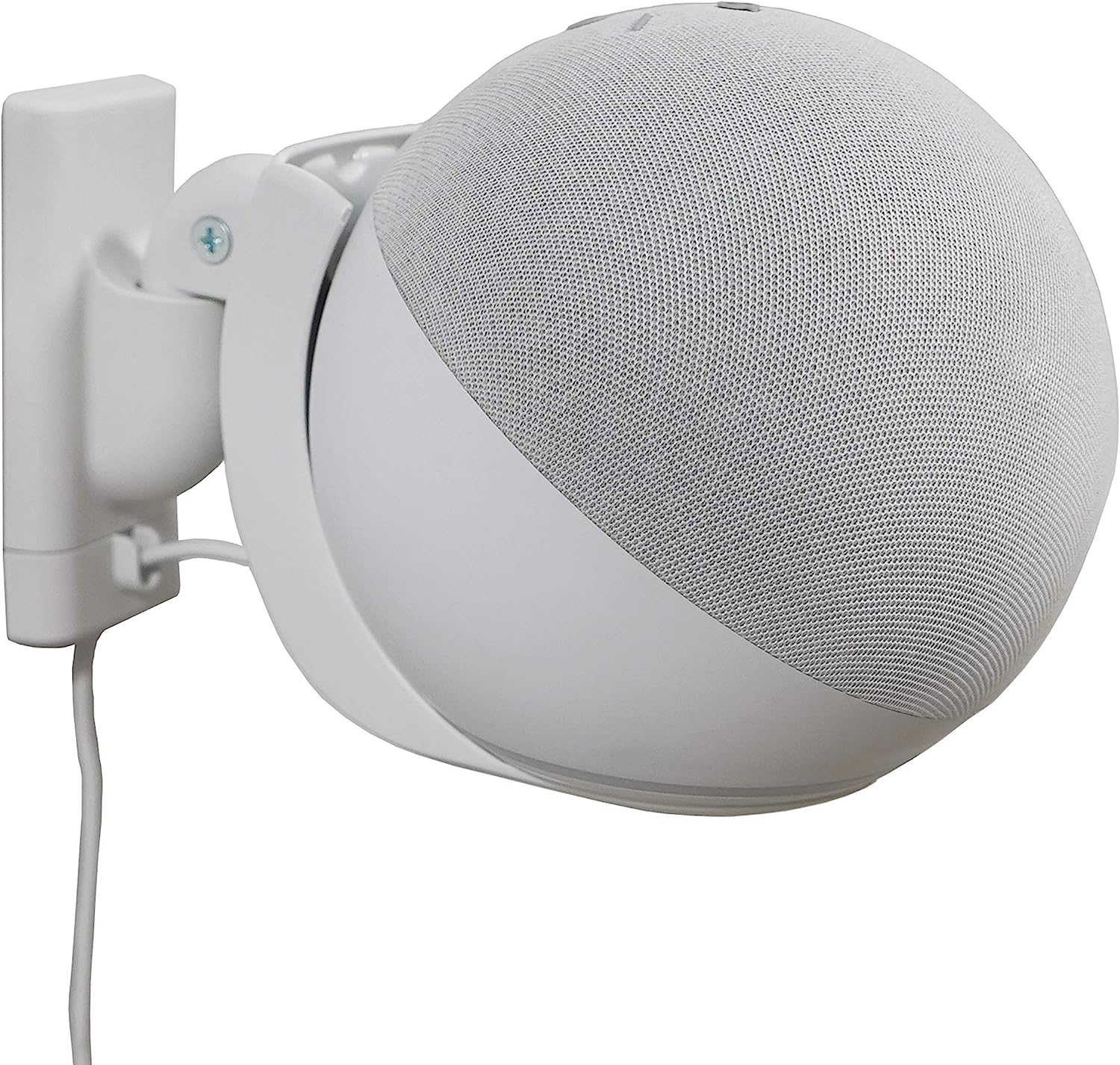 Echo (4th Gen) | With premium sound, smart home hub, and Alexa | Glacier White