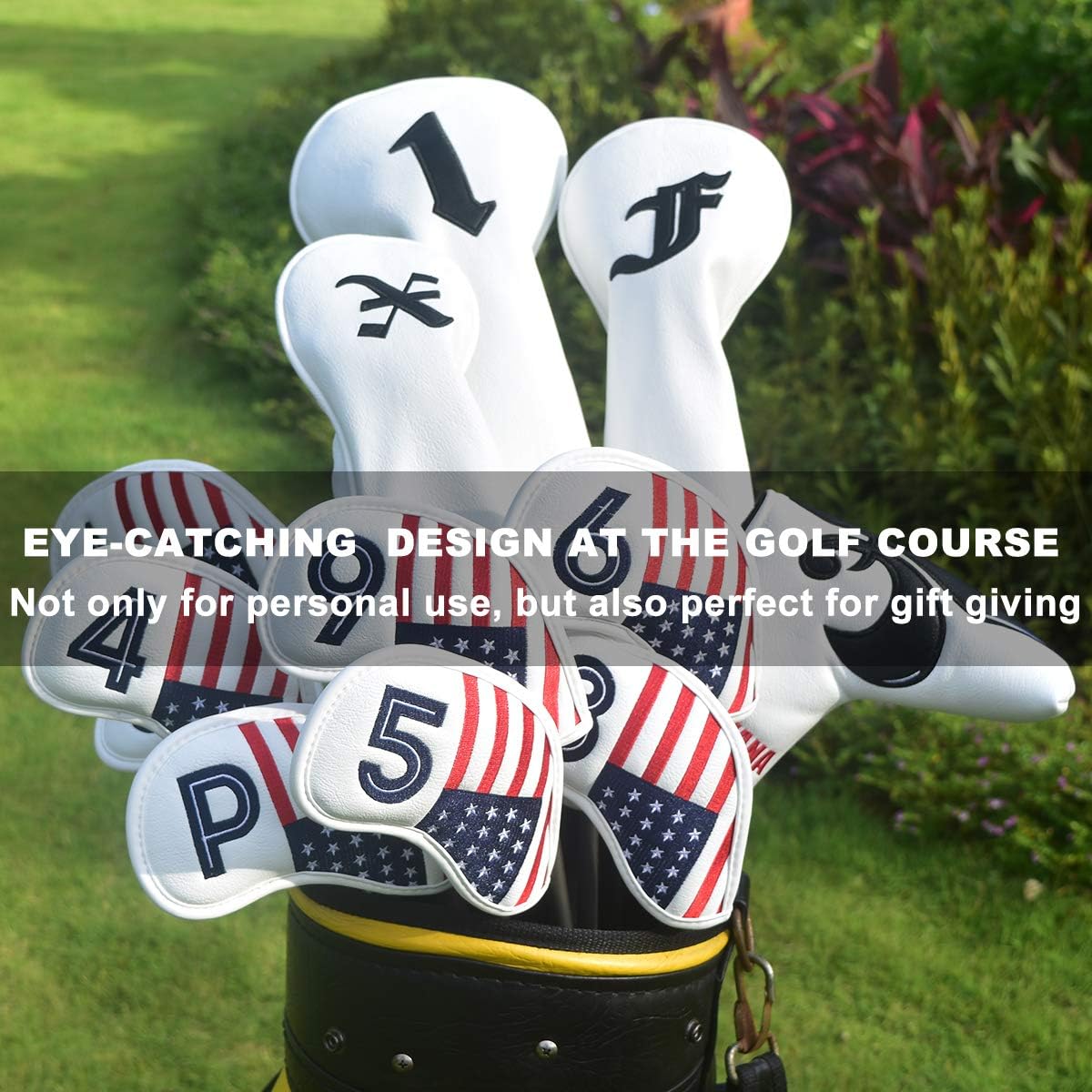 Golf Iron Head Covers Set Iron Headcover