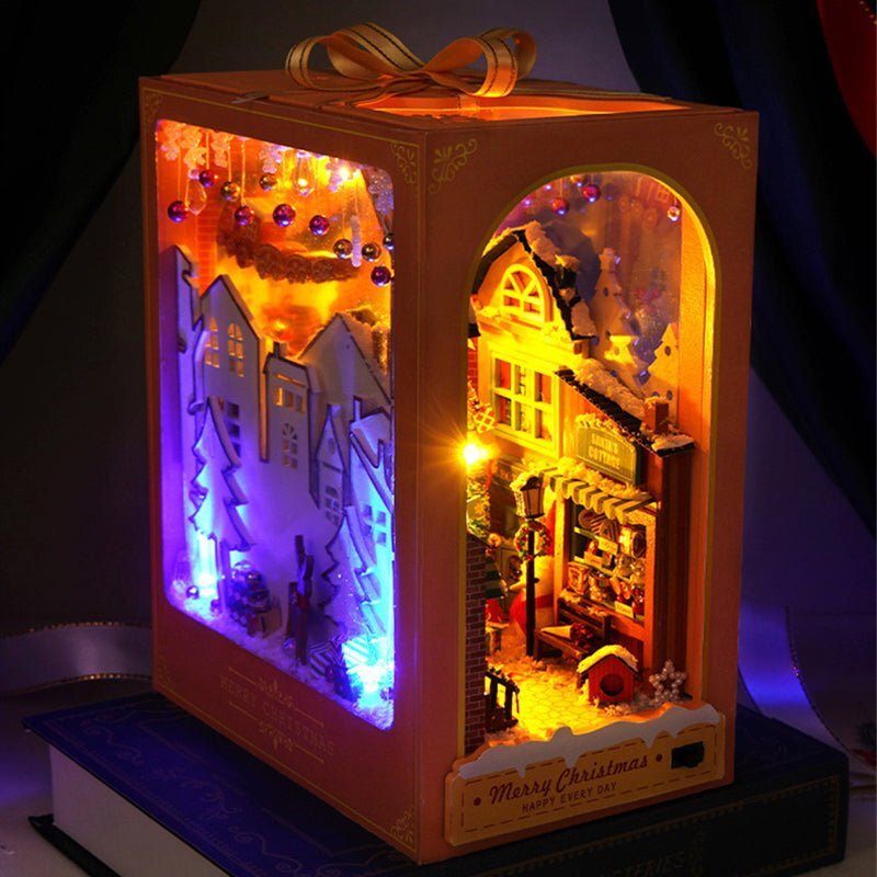 Book Nooks DIY 3D Wooden Puzzle (Best Seller)