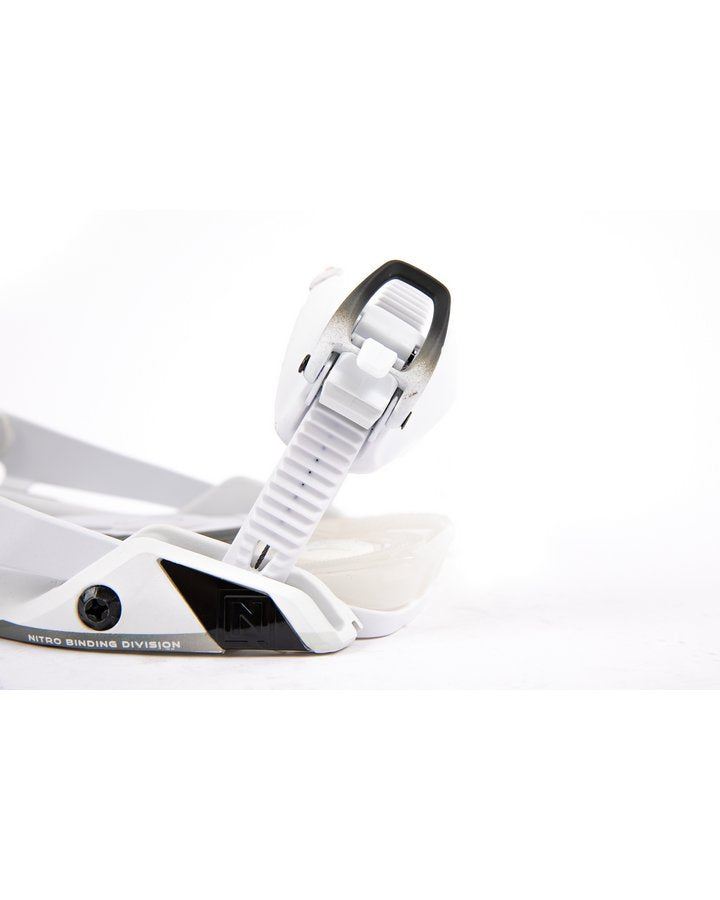 Nitro Phantom Snowboard Bindings - Black White - 2022