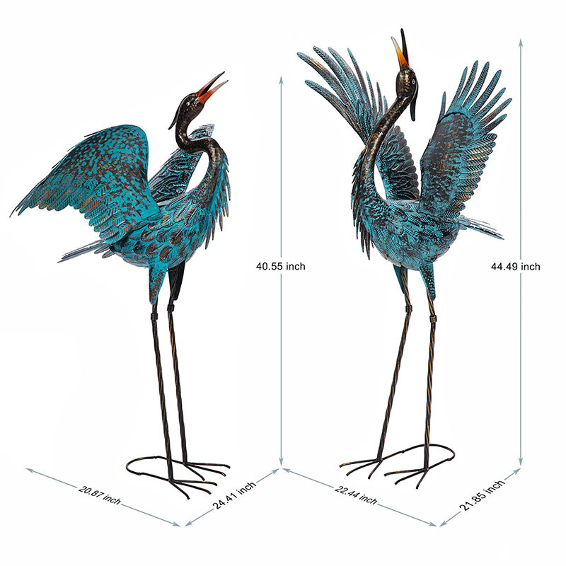 💥Save 75% off 🦩Garden Crane Sculptures and Statues
