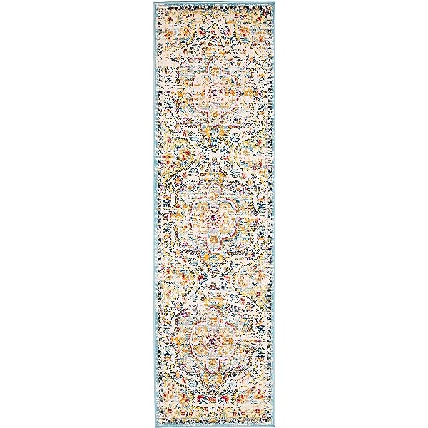 Rugshop Vintage Distressed Bohemian Area 5' x 7' Multi 5' x 7' Multi Color