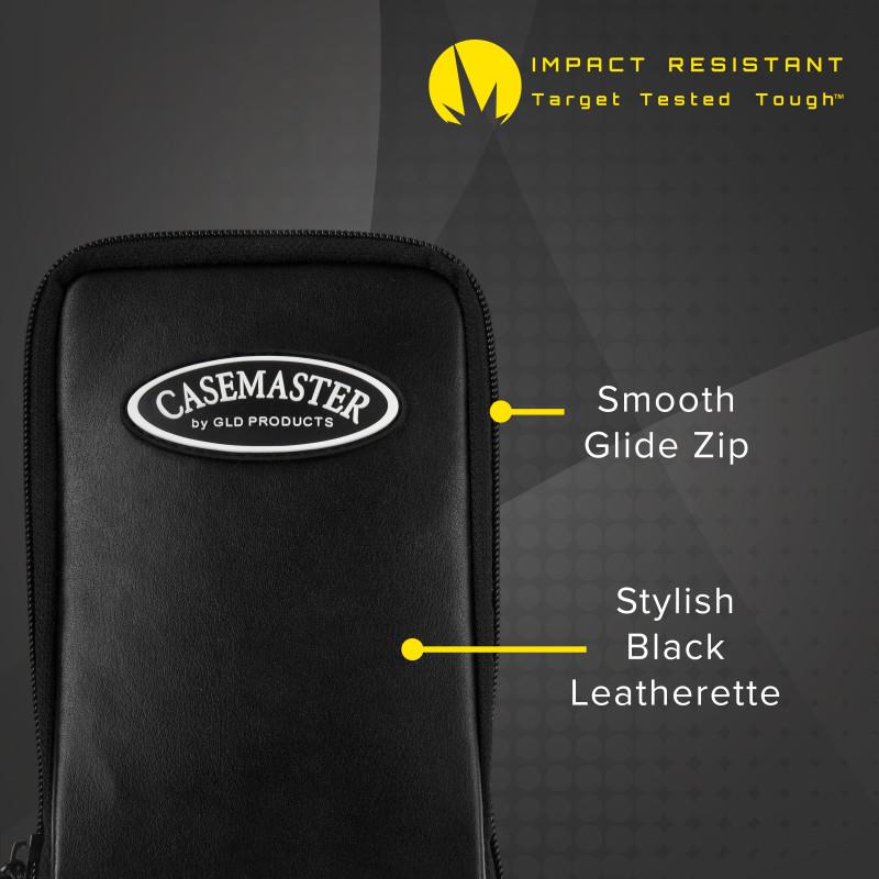 Casemaster Mini Pro Leatherette Dart Case Black