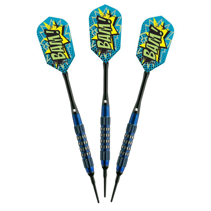 Viper Comix BAM! Darts Soft Tip Darts Blue 18 Grams