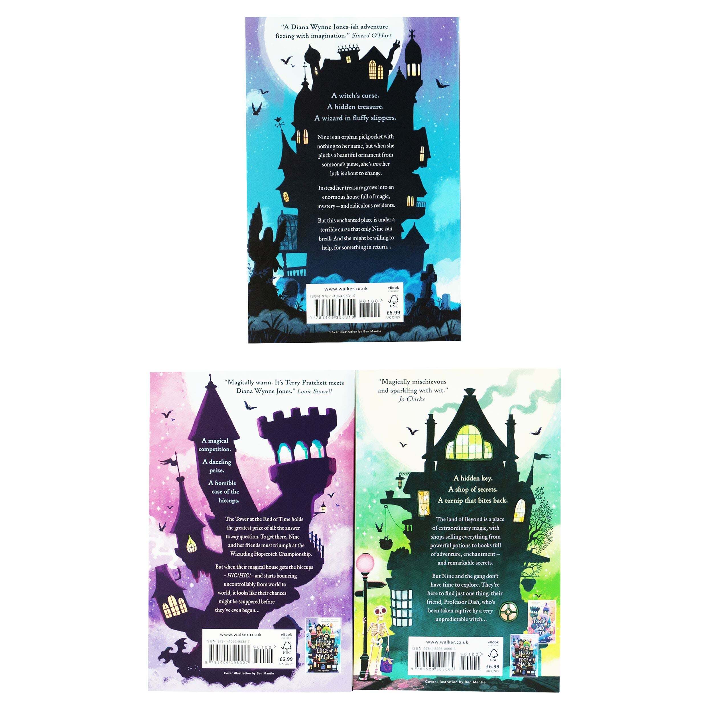 The House at the Edge of Magic Series by Amy Sparkes 3 Books Collection Set - Ages 8-11 - Paperback