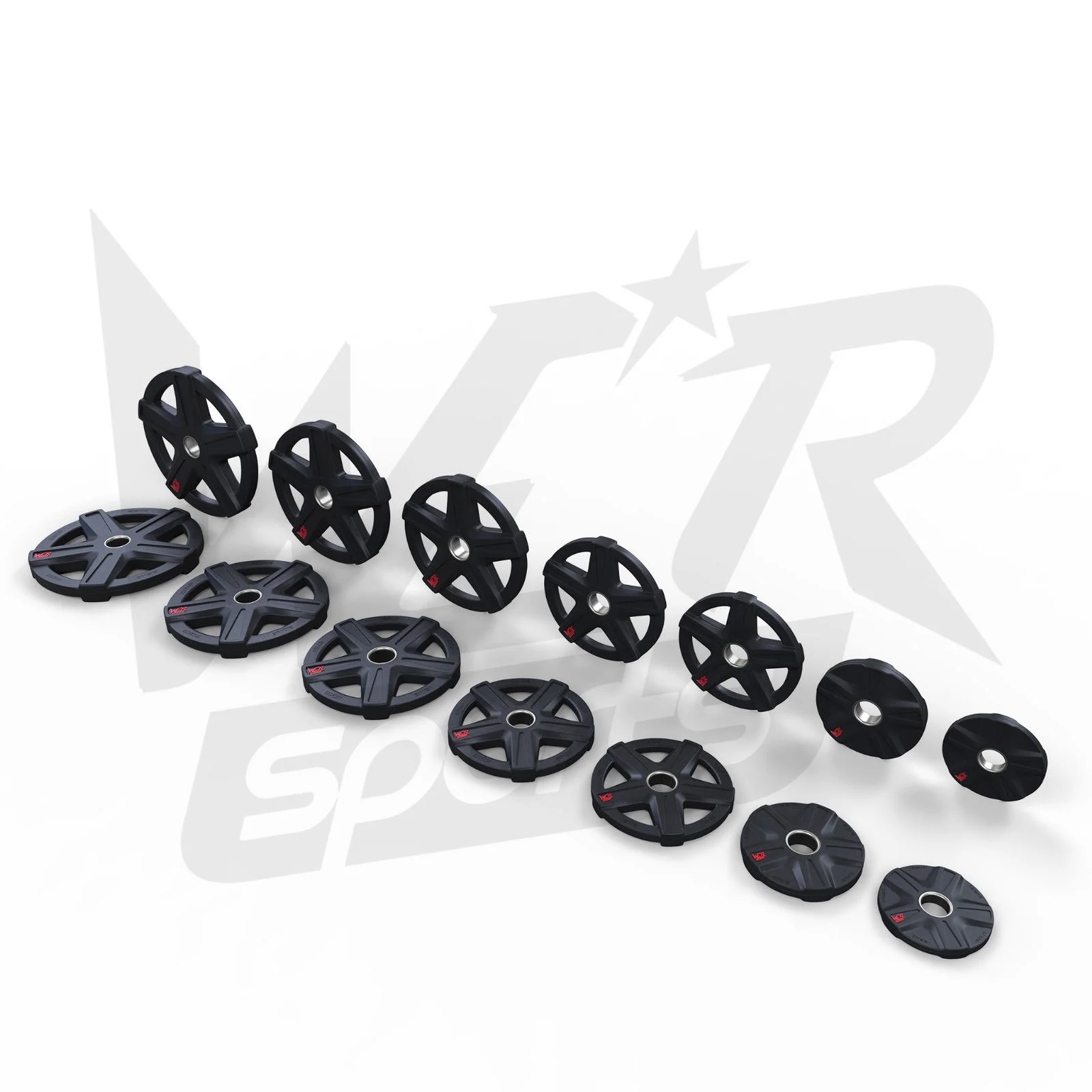 ReXFlex Olympic Rubber Encased Weight Plates