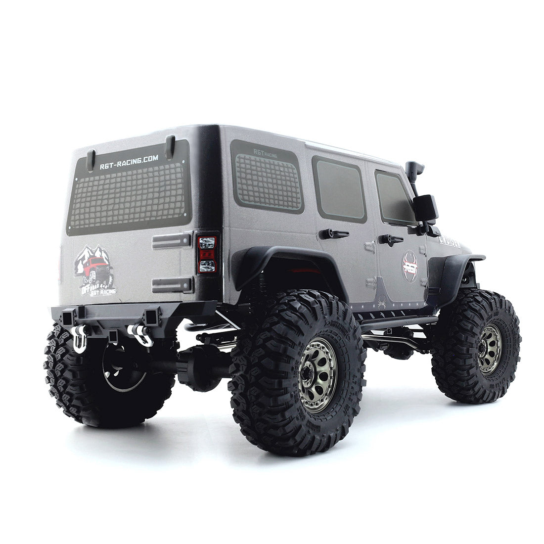 RGT EX86100V2 1:10 2.4G RC Car Electric 4WD Off-road Vehicle with LED Lights - RTR