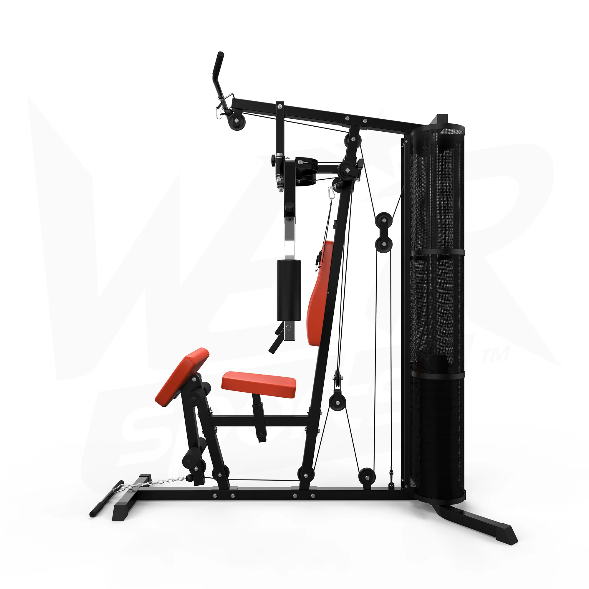 VenomXtreme Home Multi Gym BLACK-ORANGE