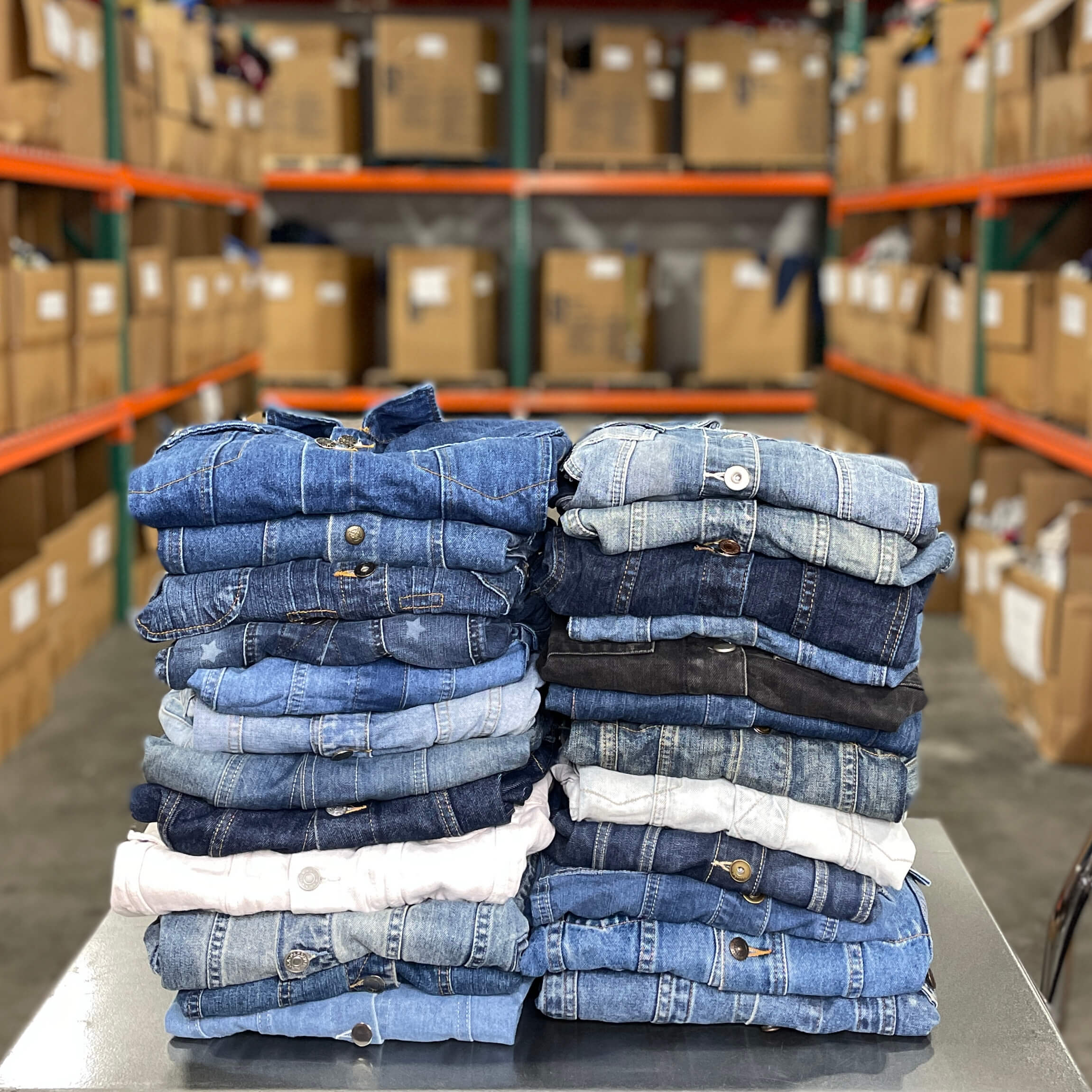 Bulk Wholesale Men's Denim Jacket Bundles