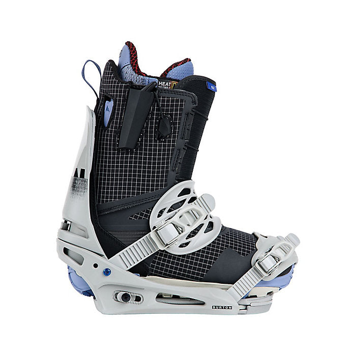 Burton Cartel X Bindings -White/Grey/Logo - Ex Display