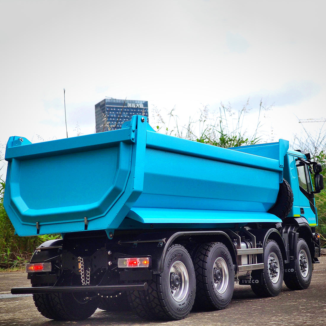 MODEL RACING 1/14 RC Truck Electric RC Hydraulic Simulation 8×8 Dump Vehicle Model RTR